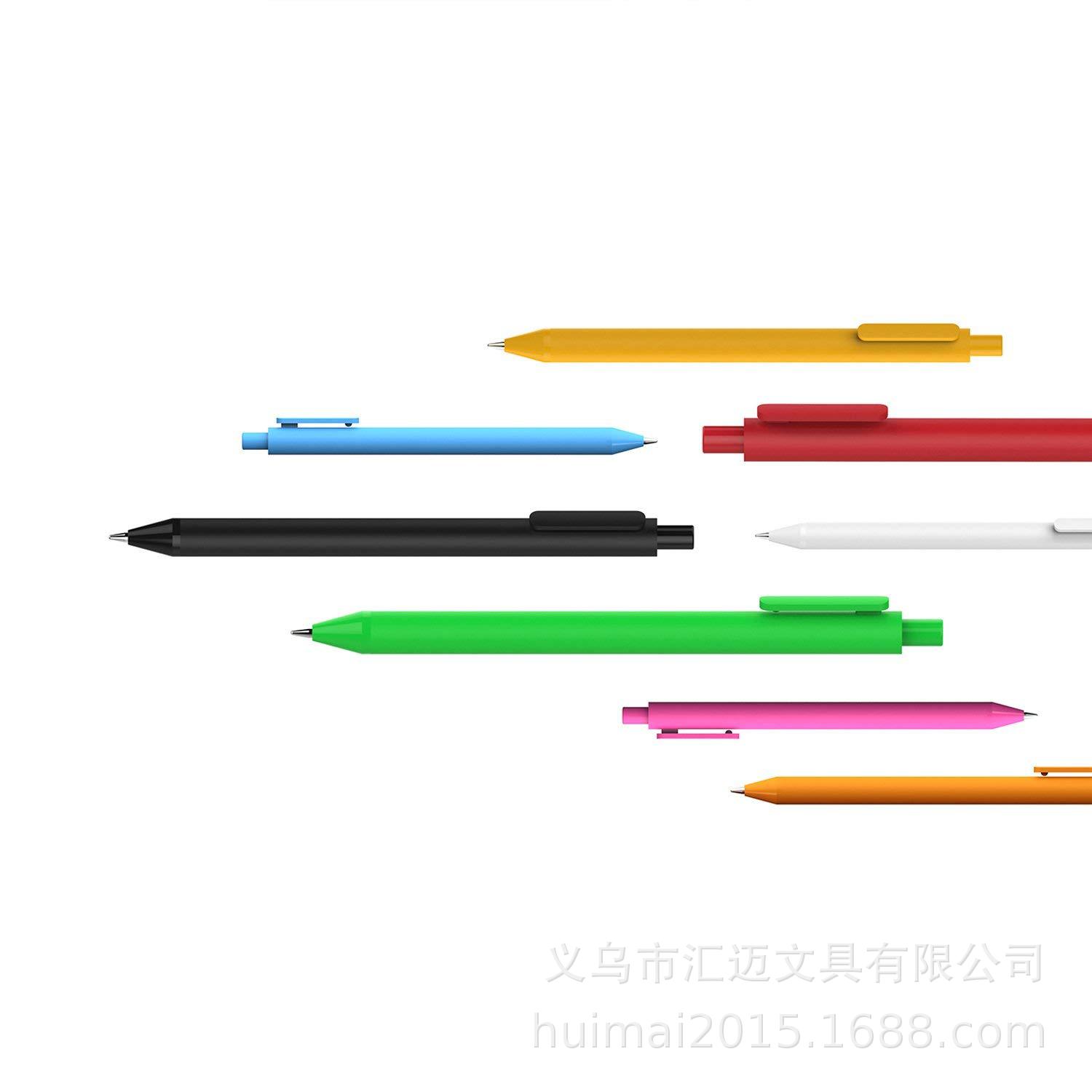 Multicolor candy color neutral pen 0.5mm color students with signature pen ball pen gift creative stationery wholesale