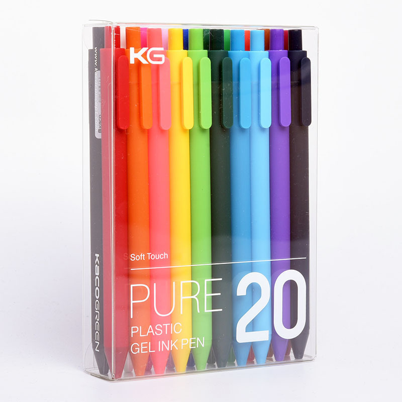 Multicolor candy color neutral pen 0.5mm color students with signature pen ball pen gift creative stationery wholesale