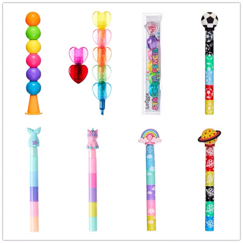 Australia Smiggle lovely stationery with fragrance color highlighter funny modeling creative pen multi section multi color