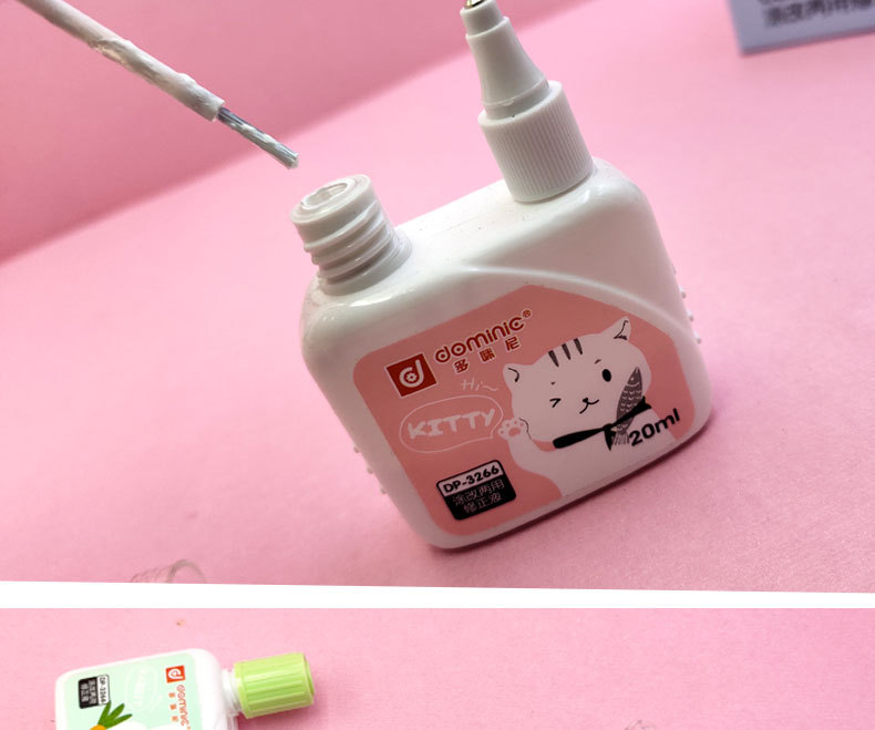 Correction Fluid Student Non-Toxic Correction Fluid Correction Fluid Correction Fluid Junior High School Student Cartoon Large Capacity Brushing Liquid 3266