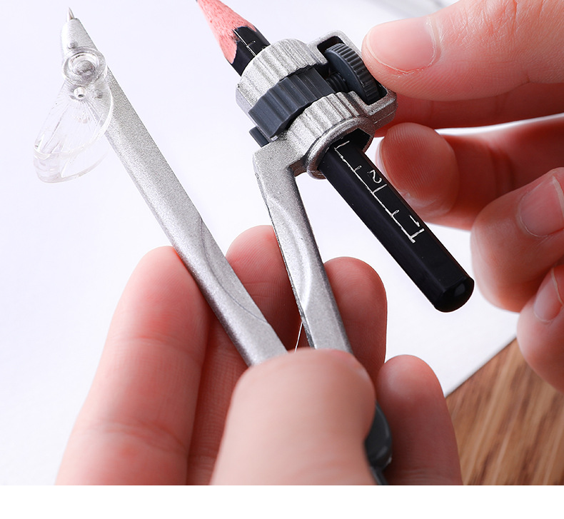 Chenguang Compasses Ruler Set Set Ruler Set Square Protractor Student Exam Drawing Measurement Eight-Piece Set 90807