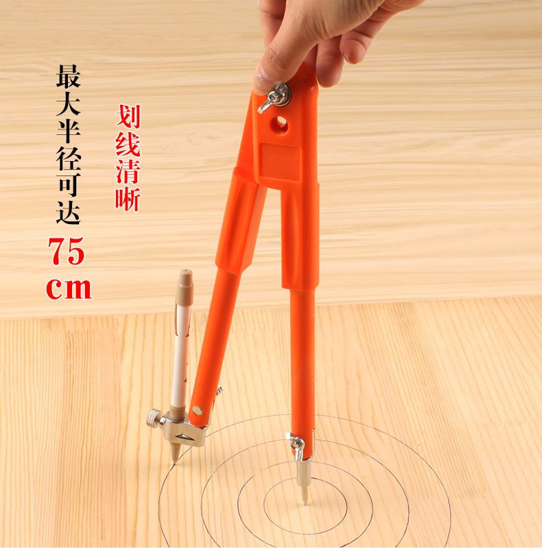 Woodworking Compasses Painting Gauge Industrial Metal Garden Gauge Professional Scriber Extra Large Planning Stainless Steel Decoration Drawing