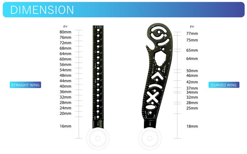 Multifunctional Drawing Ruler Cross-Border Hot Creative Drawing Tools Art Office Compasses with Magnetic Ruler Drawing Supplies
