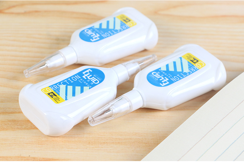 Correction Fluid Quick-Drying Correction Fluid Student Correction Fluid Learning Office Supplies Wholesale Ink Eradicator Modifier Eraser
