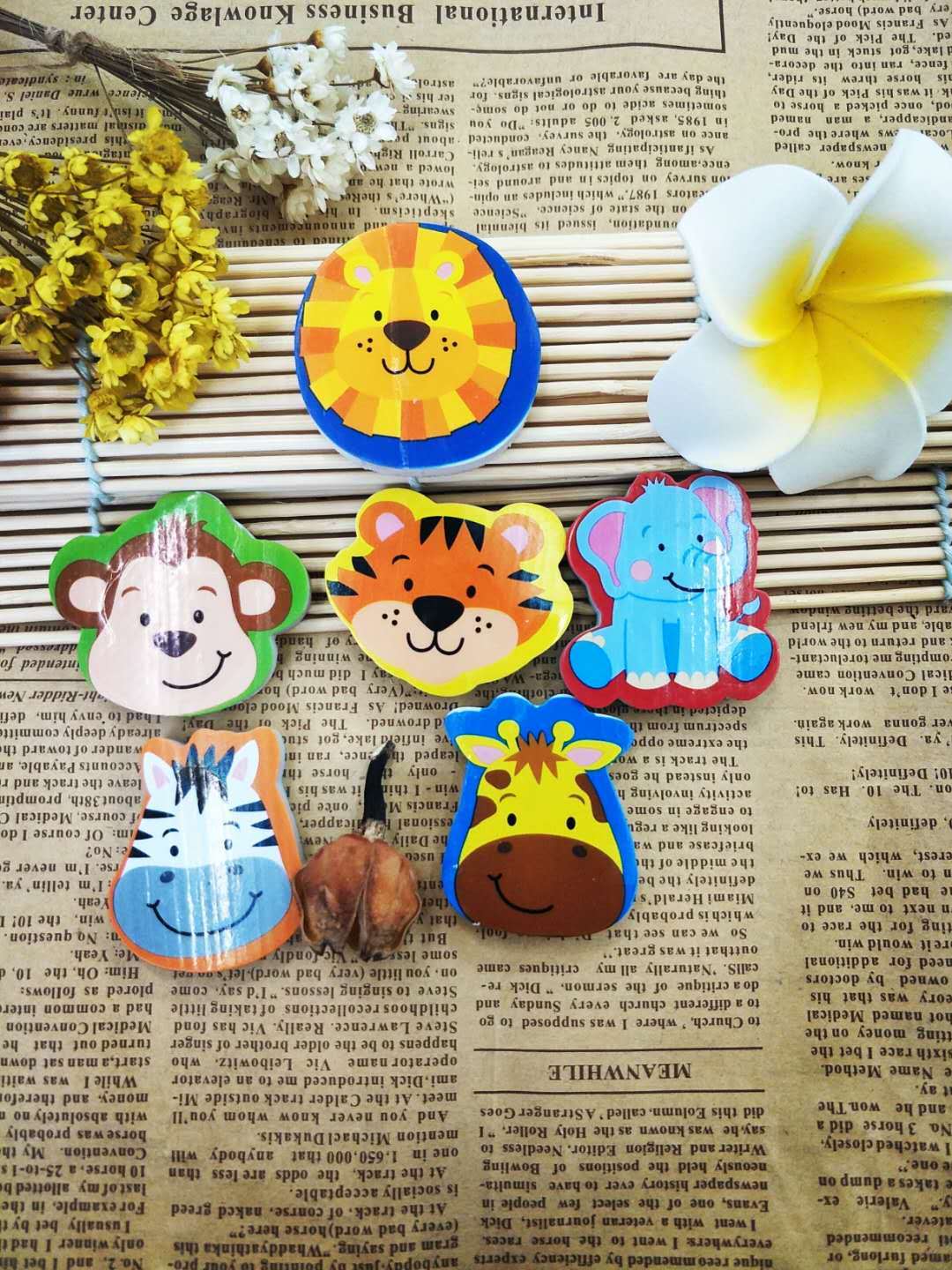 Creative Cartoon Cute Eraser Animal Eraser Pupil Prize Wholesale Factory Direct Sales Creative Cartoon Cute Eraser Animal Eraser Pupil Prize Wholesale Factory Direct Sales