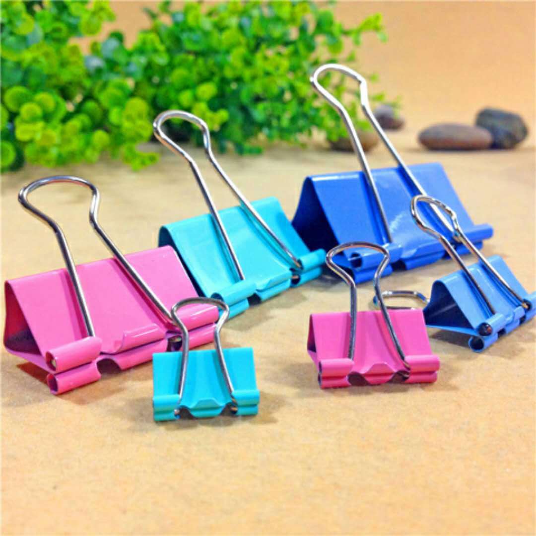 Colorful Long Tail Clip Large, Medium and Small Document Folder Binder Clip Ticket Holder Office Stationery Clip Colorful Long Tail Clip Large, Medium and Small Document Folder Binder Clip Ticket Holder Office Stationery Clip