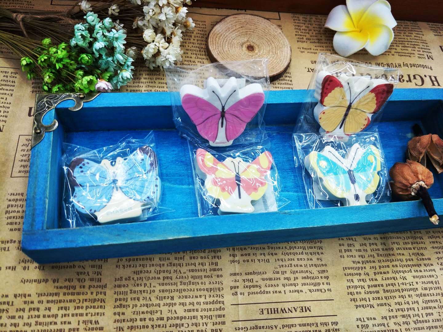 Animal Butterfly Cartoon Plane Eraser Cute Rubber Student School Supplies Stationery Wholesale Modification
