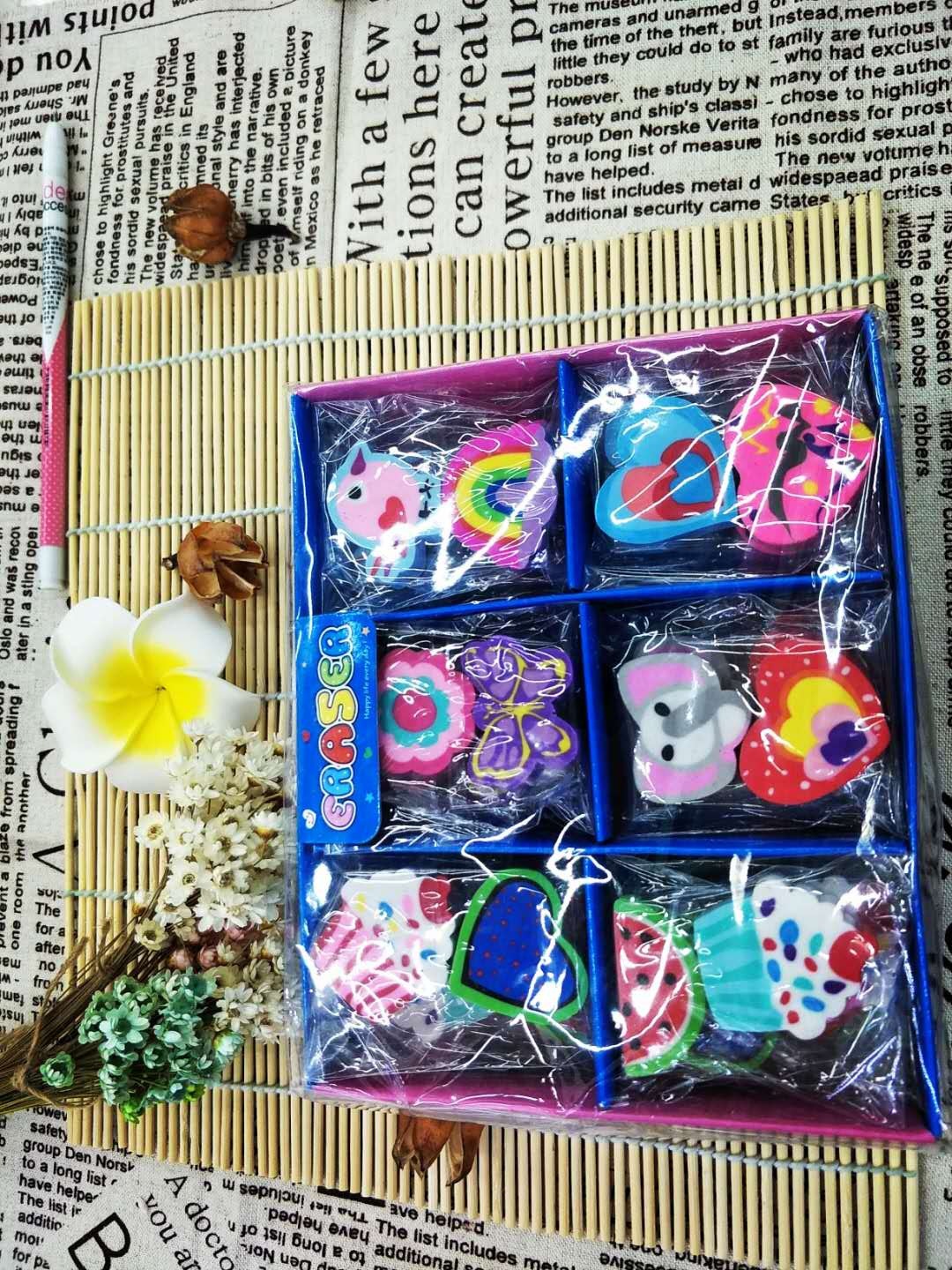 Creative Cute Cartoon Eraser Student School Supplies Eraser Factory Direct Sales Creative Cute Cartoon Eraser Student School Supplies Eraser Factory Direct Sales