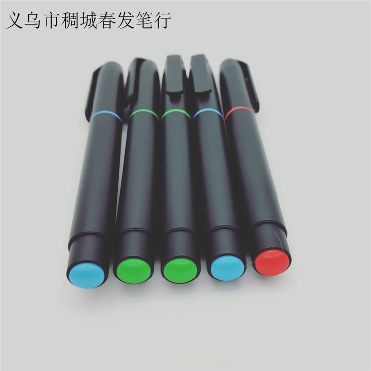 Cf-4724 professional advertising custom LOGO wholesale custom candy highlighter color solid marker pen