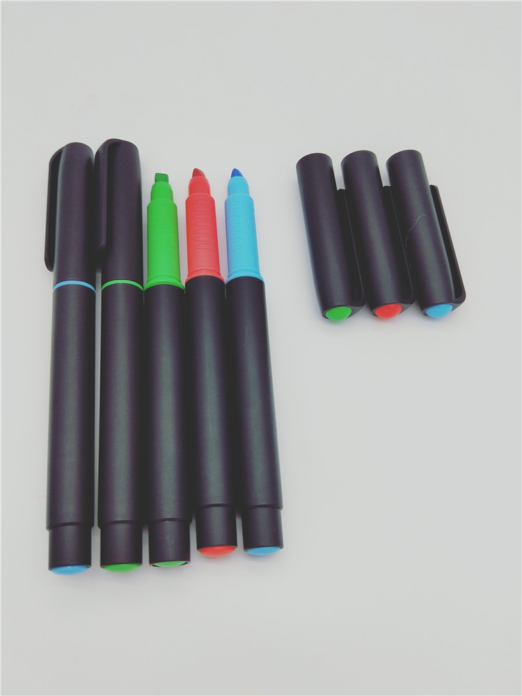 Cf-4724 professional advertising custom LOGO wholesale custom candy highlighter color solid marker pen