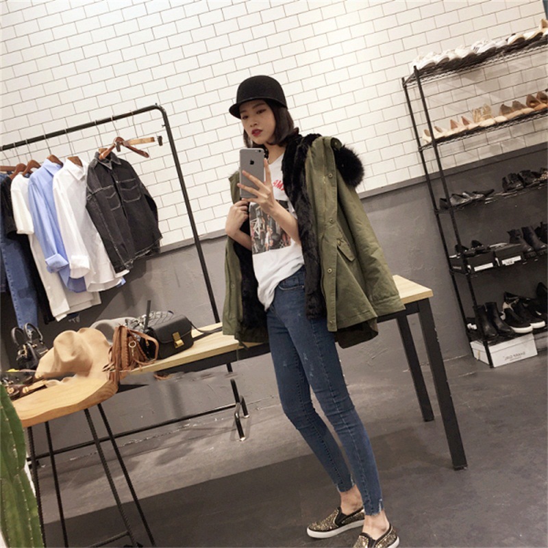 Autumn Korean Style Jeans Women's Ankle-Tied Pants Pencil Pants Slim Stretch High Waist Cropped Pants Casual Women's Fashion