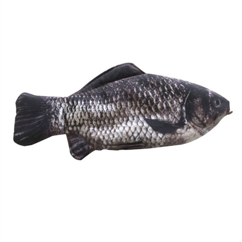 Artificial Crucian Carp Pencil Case Wallet Personalized Creative Salted Fish Pencil Case Pencil Case Crucian Carp Stationery Box Simulated Fish Pencil Case