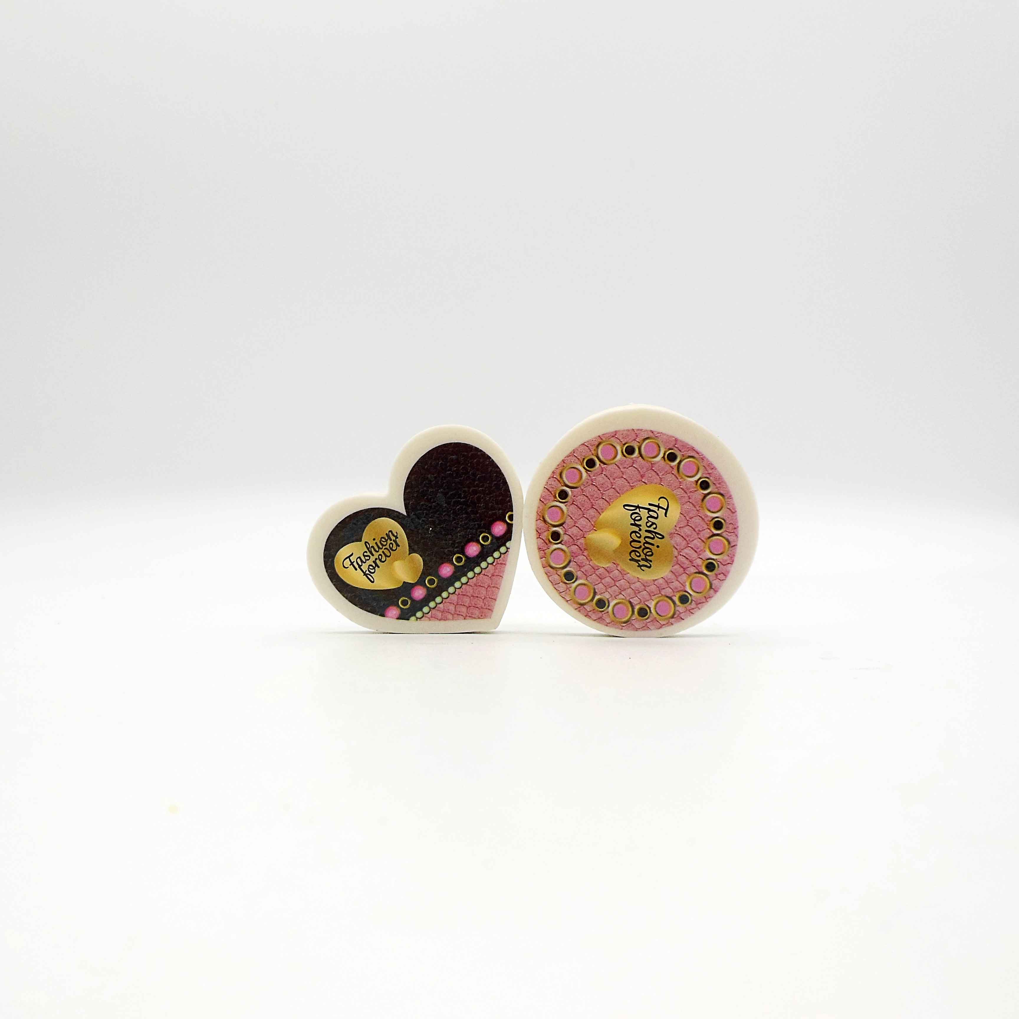 Five girls series Thermal transfer eraser set