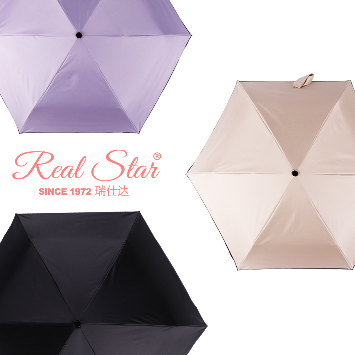 3916 Umbrella Pencil Umbrella Three Fold Automatic Umbrella Small Umbrella Yiwu Good Goods
