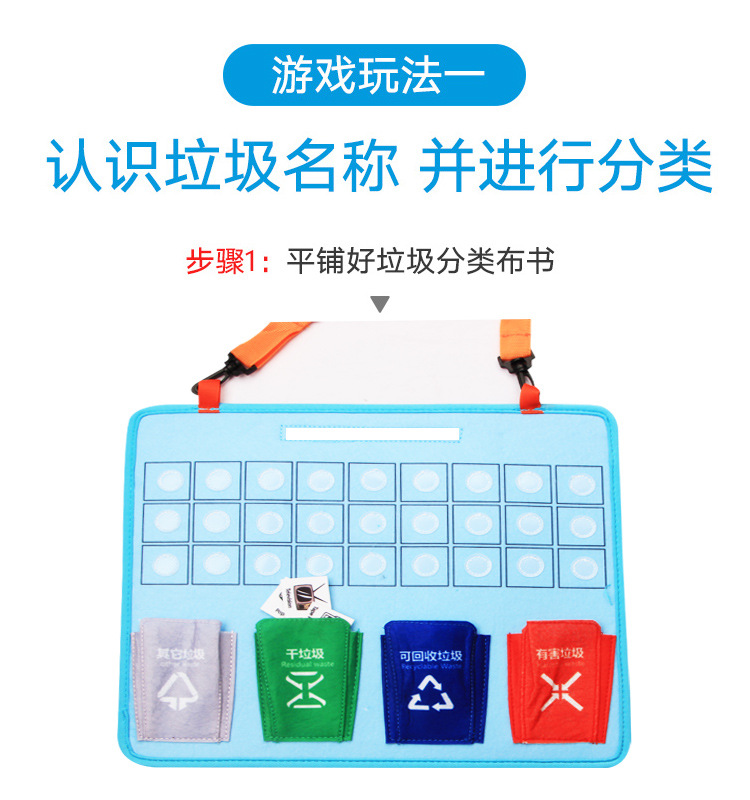 New Dressing Learning Board Infant Early Education Cloth Book Toys Children Education Satchel Kindergarten Teaching Aids