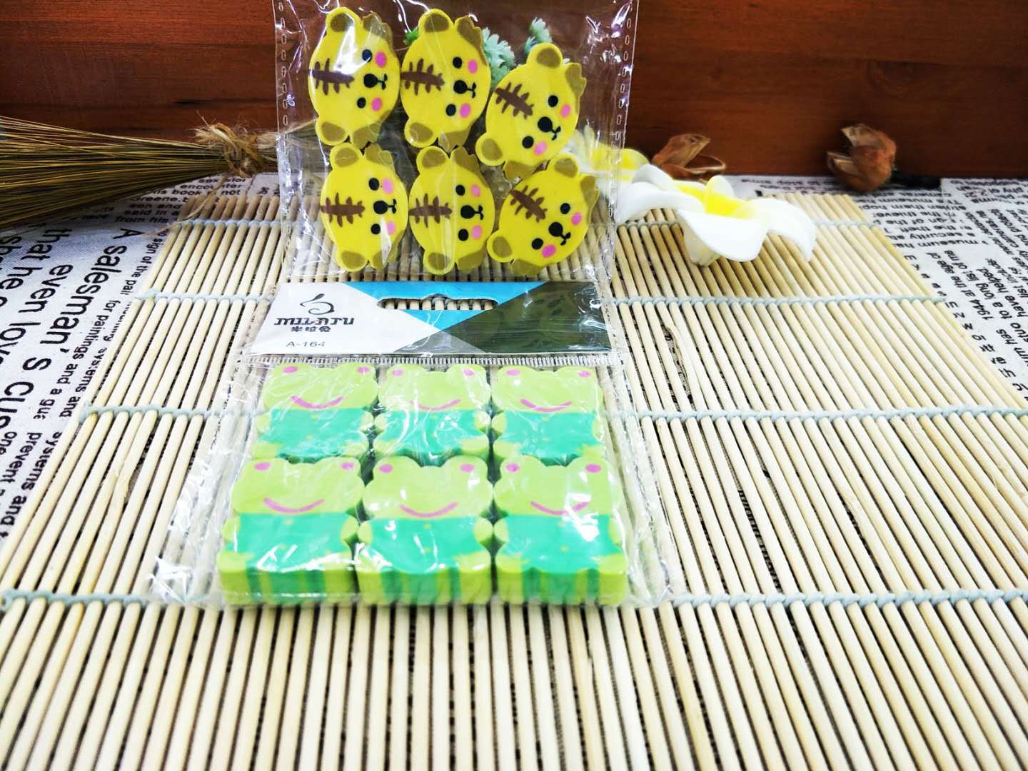 Cute Animal Candy All Kinds of Modeling Eraser Students Learn Specific Rubber Factory Wholesale Direct Sales