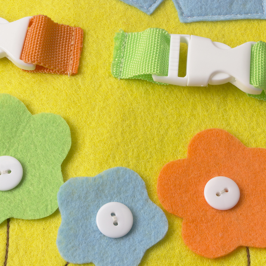 Baby Learning Dressing Release Buckle Zipper Learning Board Children's Early Teaching Props