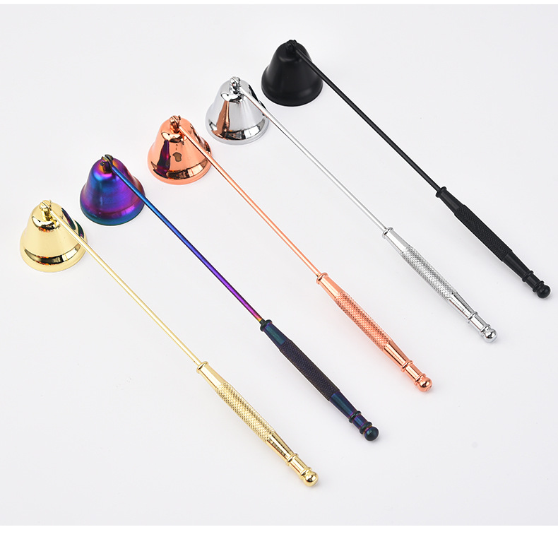 Aromatherapy Candle Tool Three Pieces 4 PCs Set Candle Bell Candle Cutter Candle Hook Candle Extinction Cover Factory Direct Supply
