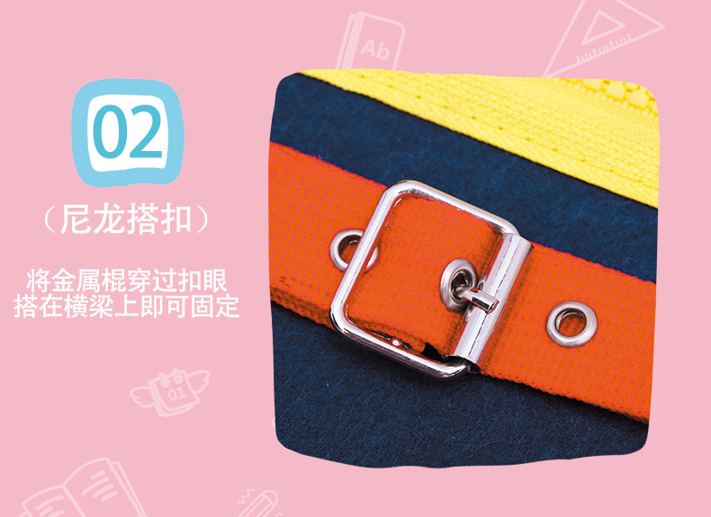 Montessori Clothes Bag Teaching Aids Busy Board Storage Children's Educational Fine Motor Training Early Education Kindergarten Toys