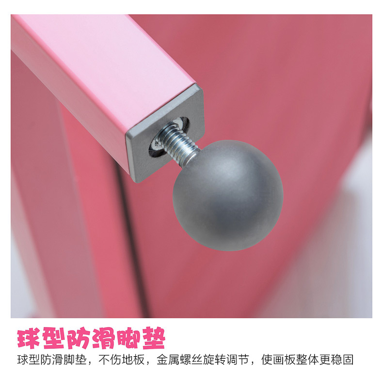 Small Blackboard Home Teaching Children's Drawing Board Magnetic Bracket Doodle Board Dust-Free Easel Erasable Baby Whiteboard