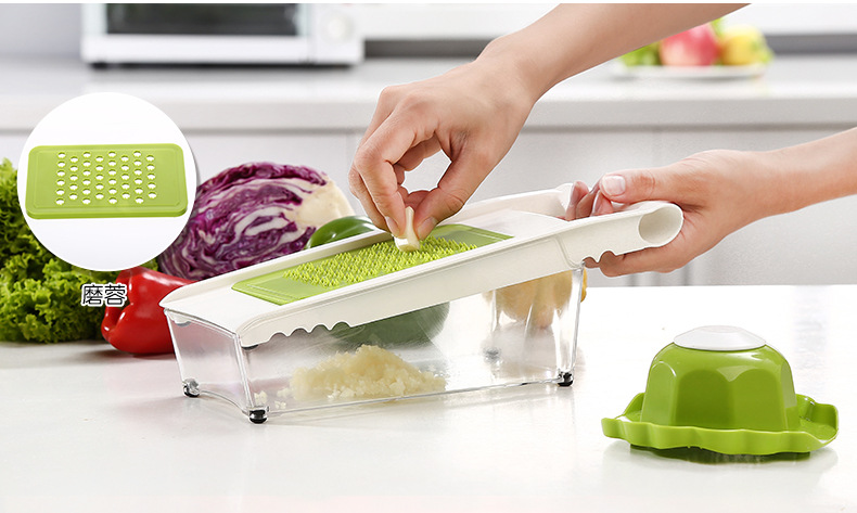 Kitchen Multi-Function Vegetable Chopper Potato Grater Potato Chips Slicer French Fries Strip Cutter Grater Shred