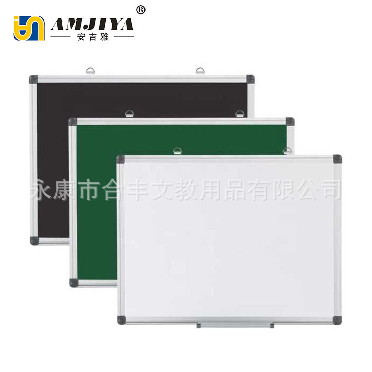 Anjiya office teaching whiteboard green board blackboard writing board message board cork manufacturers direct