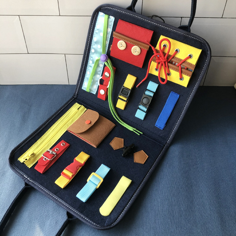 Children's Busy Board Felt Children's Toys Non-Woven Fabric Infant Early Education Teaching Aids New Dressing Felt Learning Board Children's Busy Board Felt Children's Toys Non-Woven Fabric Infant Early Education Teaching Aids New Dressing Felt Learning Board