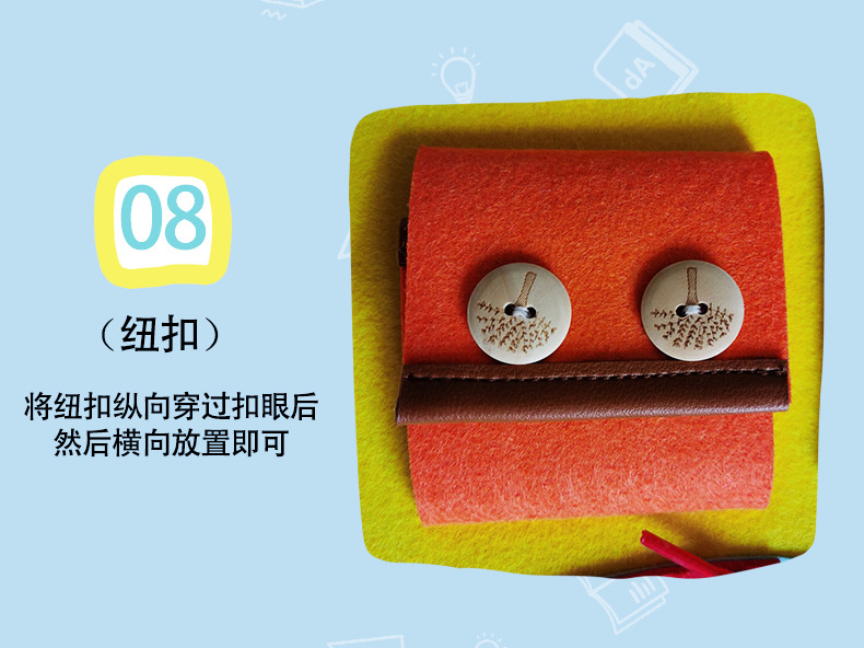 Dressing Learning Board Infant Early Education Cloth Book Children's Educational Toys Kindergarten Montessori Teaching Aids Amazon Supply Dressing Learning Board Infant Early Education Cloth Book Children's Educational Toys Kindergarten Montessori Teaching Aids Amazon Supply