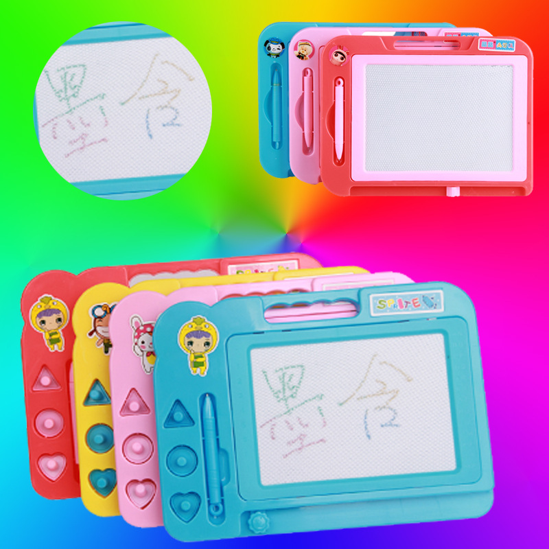 3C Certification Kindergarten Gifts Color Magnetic Drawing Board Children Graffiti Drawing Board Writing Board Puzzle Teaching Aid Toys