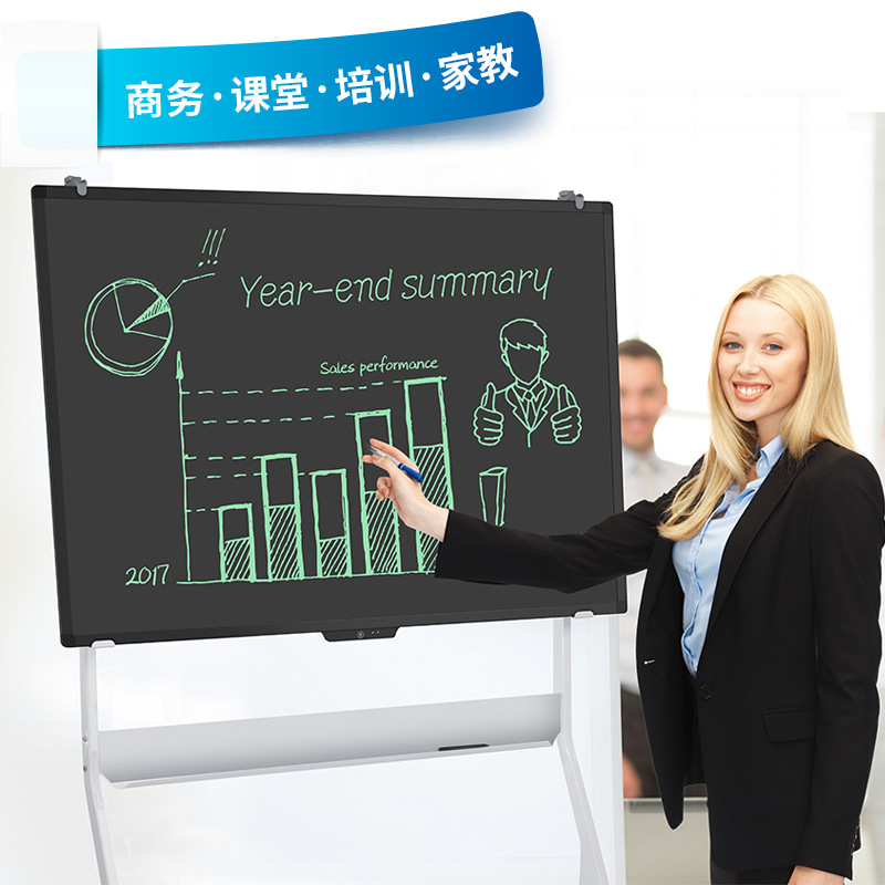 Easy to Write 58-Inch 62-Inch Removable Light Energy LCD Electronic Handwriting Blackboard Home Conference Teaching Early Education Drawing Board