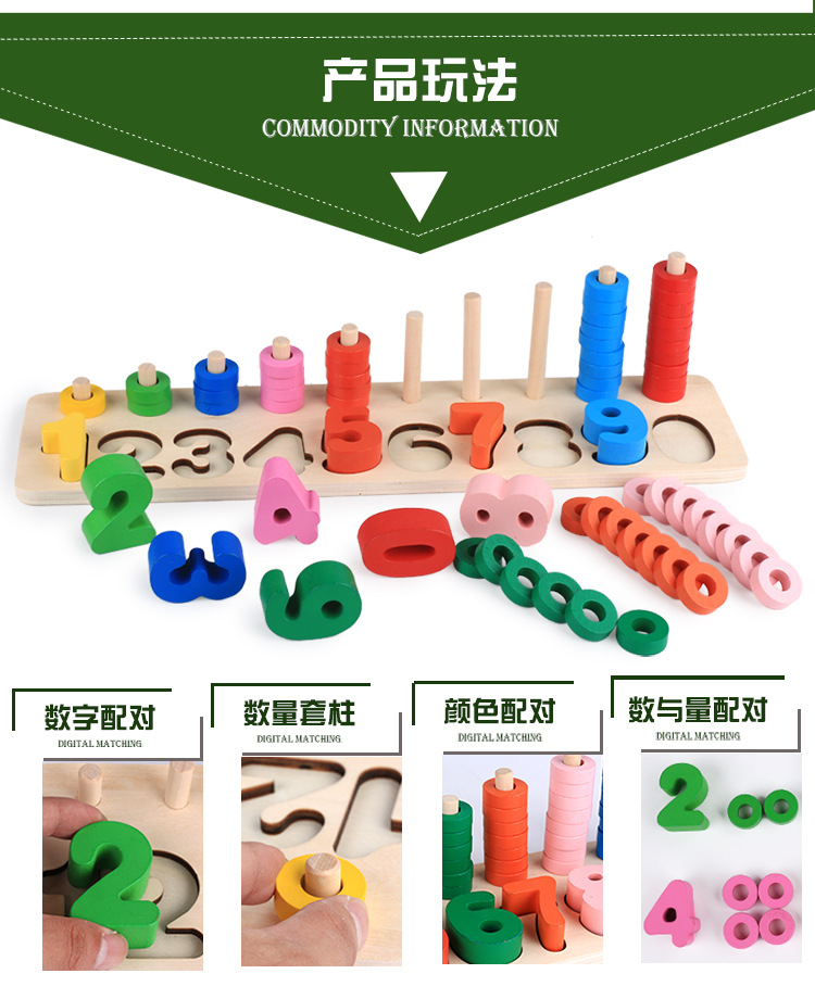 New Wooden Montessori Digital Numbers Board Shape Numbers Board Baby Recognition Digital Educational Teaching Aids Gift New Wooden Montessori Digital Numbers Board Shape Numbers Board Baby Recognition Digital Educational Teaching Aids Gift
