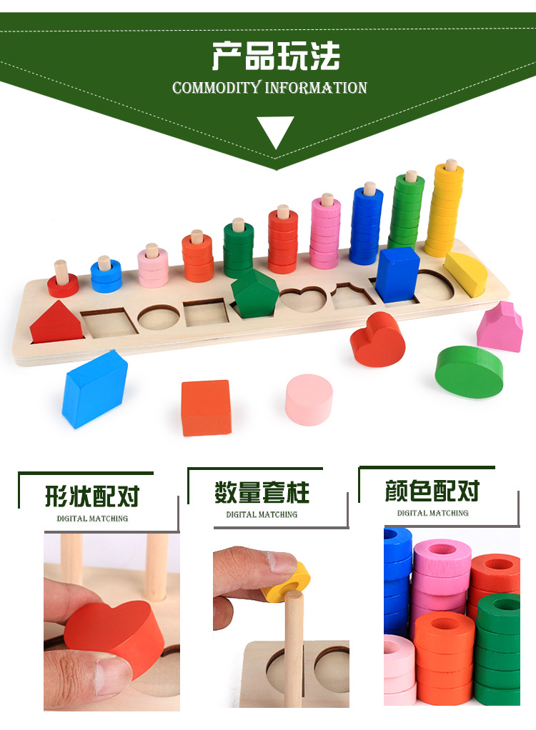 New Wooden Montessori Digital Numbers Board Shape Numbers Board Baby Recognition Digital Educational Teaching Aids Gift New Wooden Montessori Digital Numbers Board Shape Numbers Board Baby Recognition Digital Educational Teaching Aids Gift