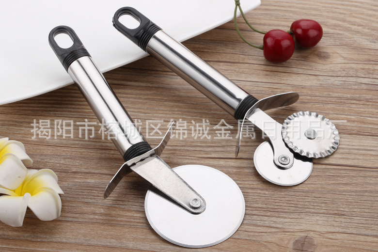 Stainless Steel Pizza Knife Pizza Cutter DIY Baking Tool Pizza Cutter Pizza Pizza Hob Stainless Steel Pizza Knife Pizza Cutter DIY Baking Tool Pizza Cutter Pizza Pizza Hob