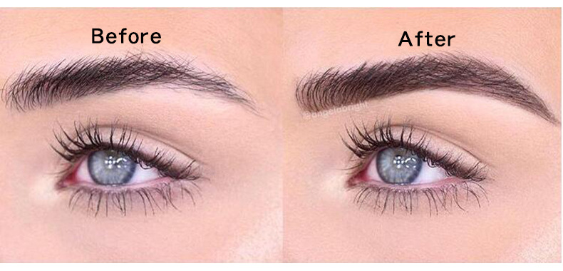 Beckisue Four-Color Rotating Ball Eyebrow Pencil Four-in-One Four-Core Eyebrow Pencil Eyebrow Pencil