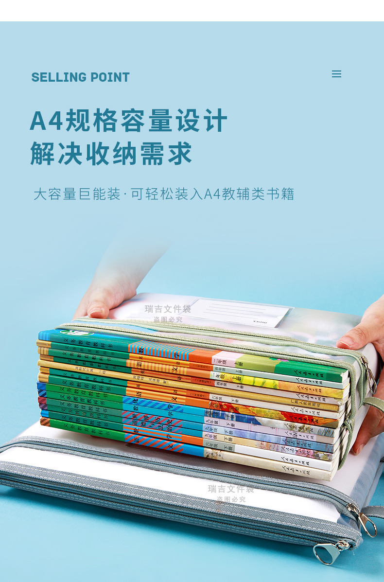 Macaron A4 File Bag Nylon Net Student Test Paper Double-Layer Information Bag Portable Office File Buggy Bag Wholesale Macaron A4 File Bag Nylon Net Student Test Paper Double-Layer Information Bag Portable Office File Buggy Bag Wholesale