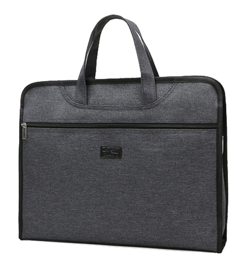 Spot Oxford Portable Zippered File Information Bag High-End Office Conference Bag plus-Sized Large Briefcase Tuition Bag Free Shipping Spot Oxford Portable Zippered File Information Bag High-End Office Conference Bag plus-Sized Large Briefcase Tuition Bag Free Shipping