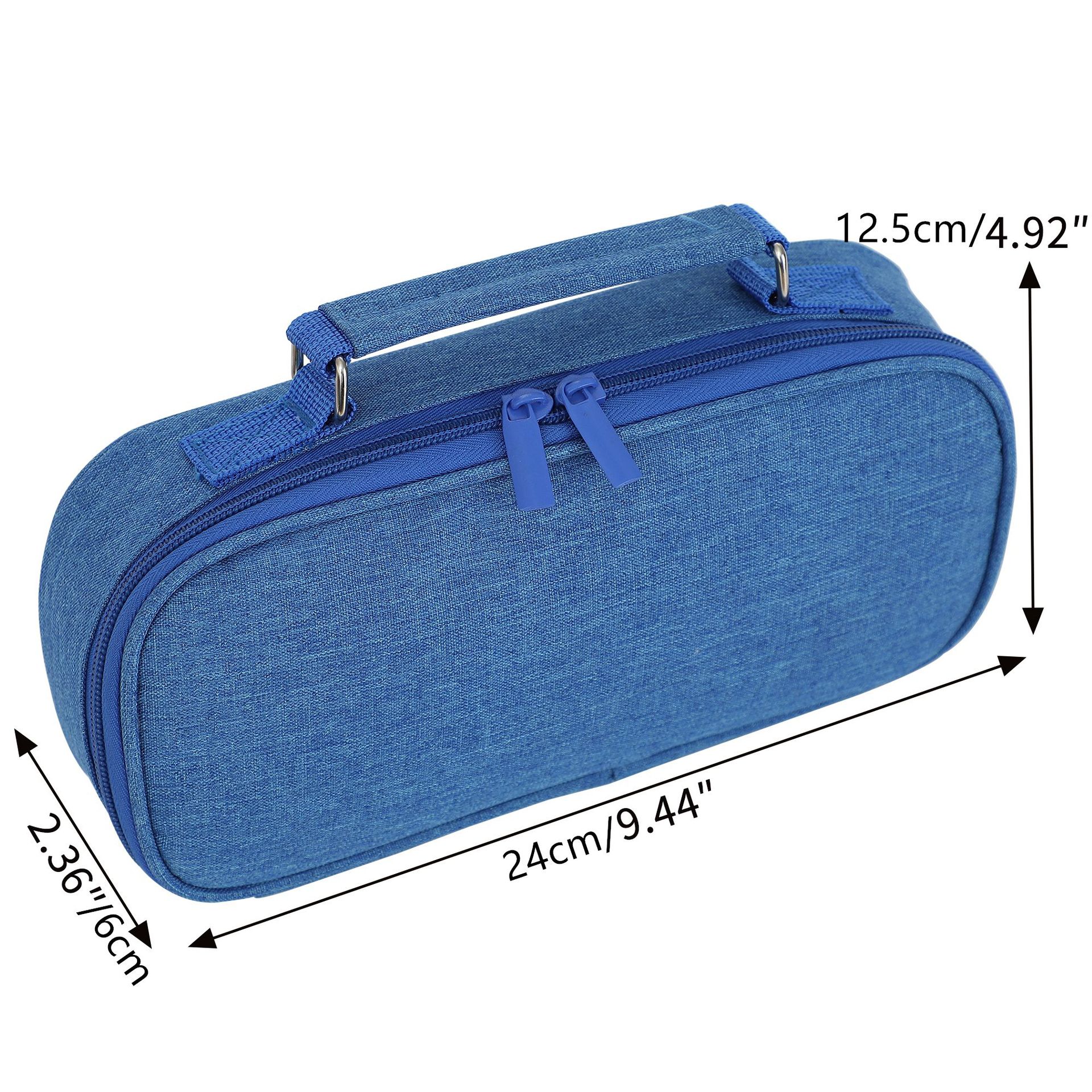 Cross-Border Simple Pencil Case Men&#039;s Large Capacity Multifunctional Stationery Box High School and College Student Women&#039;s Pencil Box Multi-Layer Wholesale