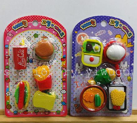 Beverage bottle Eraser sets Japanese and Korean creative stationery wholesale factory outlets can be customized Beverage bottle Eraser sets Japanese and Korean creative stationery wholesale factory outlets can be customized