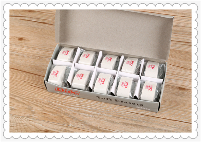 Eraser white rubber stationery super clean student children's test sketch for special purpose.