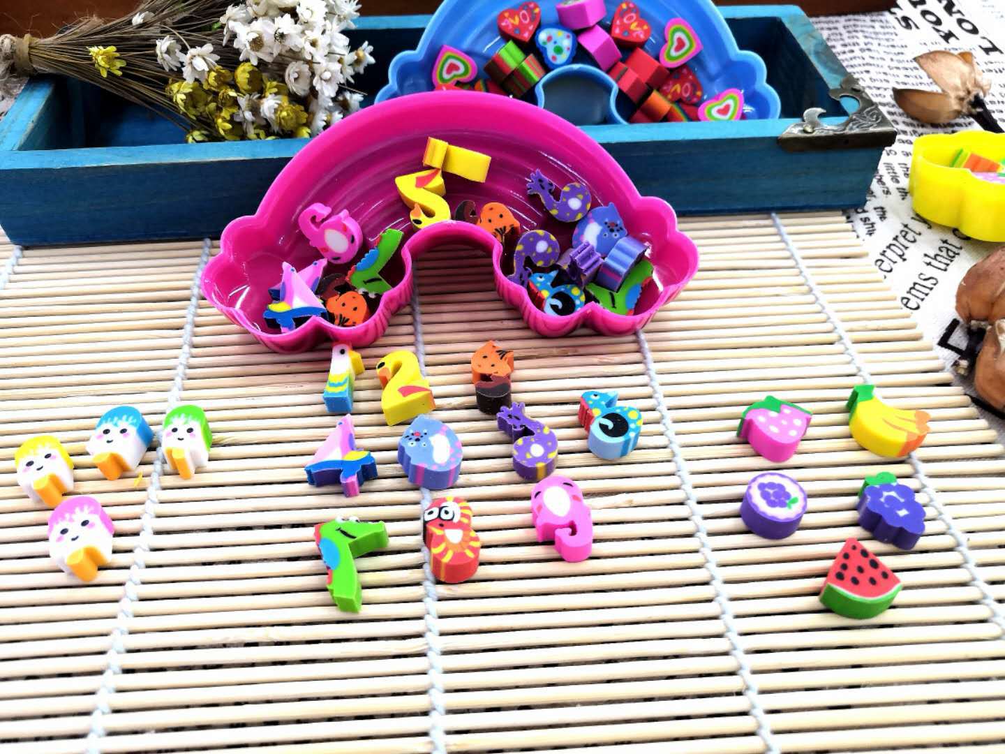 Creative Cute Cartoon Mini Rainbow Boxed Eraser Student School Supplies Eraser Factory Direct Sales Creative Cute Cartoon Mini Rainbow Boxed Eraser Student School Supplies Eraser Factory Direct Sales