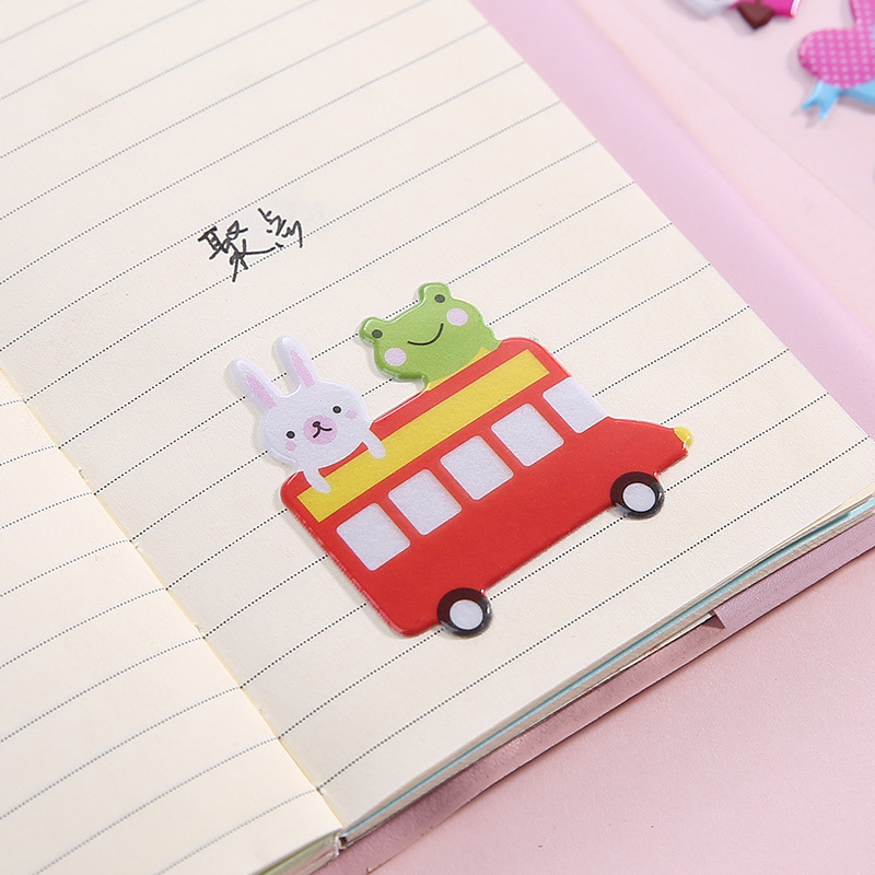 Children&#039;s Cartoon Stickers Three-Dimensional Stickers Early Childhood Education Kindergarten Reward Bubble Sticker Animal Digital Dinosaur