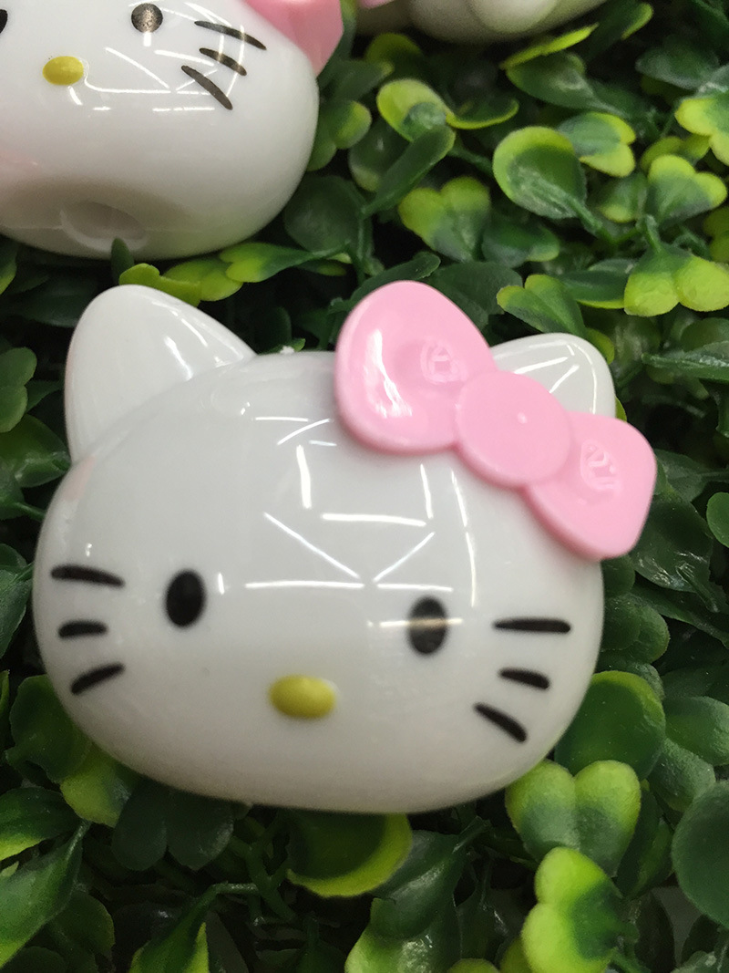 Hello Kitty Hello Kitty cat pencil sharpener cartoon kitten children creative plastic single-hole pencil sharpener Hello Kitty Hello Kitty cat pencil sharpener cartoon kitten children creative plastic single-hole pencil sharpener