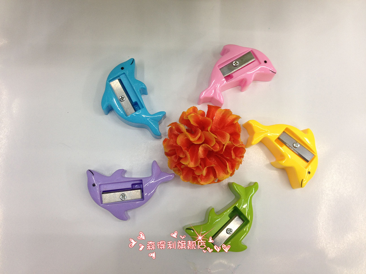 Dolphin sharpener pencil sharpener student cartoon animal pencil sharpener Dolphin sharpener pencil sharpener student cartoon animal pencil sharpener