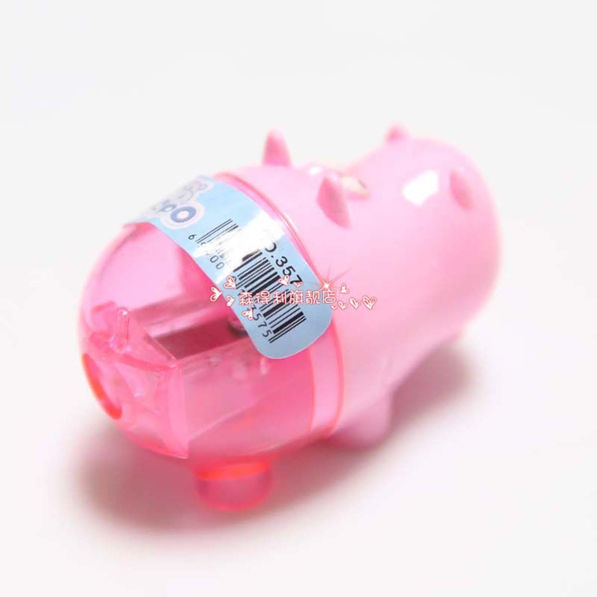 Animal image buffalo hippo pencil sharpener cartoon single-hole creative pencil sharpener Animal image buffalo hippo pencil sharpener cartoon single-hole creative pencil sharpener