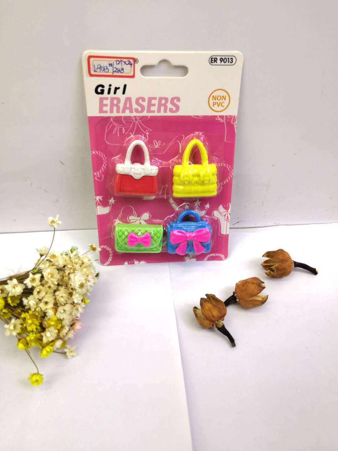 Korean Stationery Wholesale Bag Modeling Eraser Learning Stationery Office Text Teaching