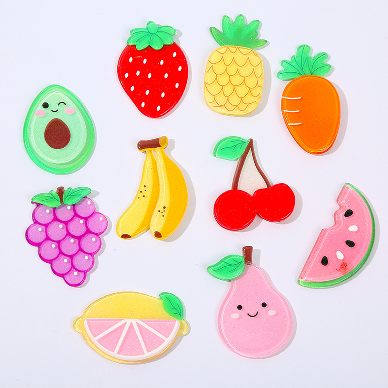 Korean Style Fresh Refridgerator Magnets Cartoon Fruit Sticker DIY Children's Creative Shoe Bag Patch Toy Accessories Can Be Customized Korean Style Fresh Refridgerator Magnets Cartoon Fruit Sticker DIY Children's Creative Shoe Bag Patch Toy Accessories Can Be Customized