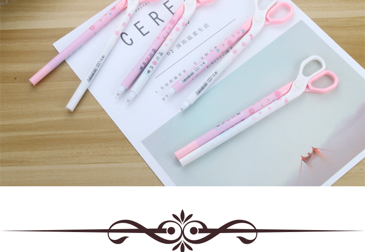 Japanese and Korean Creative Creative New Cute and Lazy Penalty Book Conjoined Pen Scissors Gel Pen Student Studying Stationery Japanese and Korean Creative Creative New Cute and Lazy Penalty Book Conjoined Pen Scissors Gel Pen Student Studying Stationery