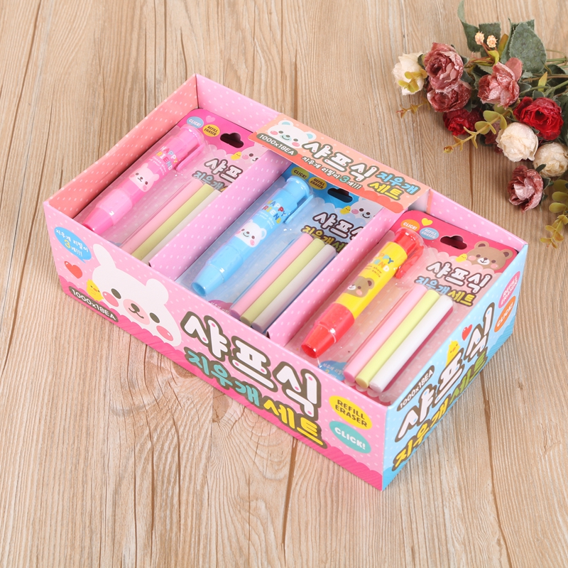 Eraser sketch drawing rubber student learning supplies polychromatic rubber.