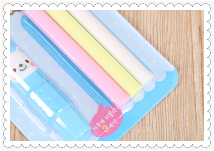 Eraser sketch drawing rubber student learning supplies polychromatic rubber.