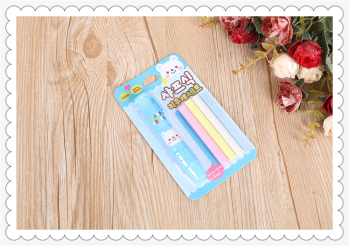 Eraser sketch drawing rubber student learning supplies polychromatic rubber.